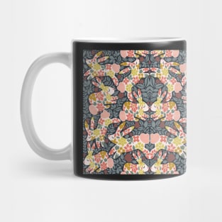 Rabbits in Spring Garden Mug